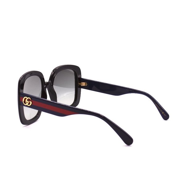 NEW GUCCI GG0713S 001 BLACK BLUE GREY GRADIENT AUTHENTIC SUNGLASSES main image 13